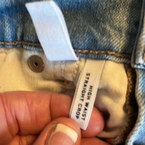Loft straight crop jeans - NWOT!! - Picture 6 of 10